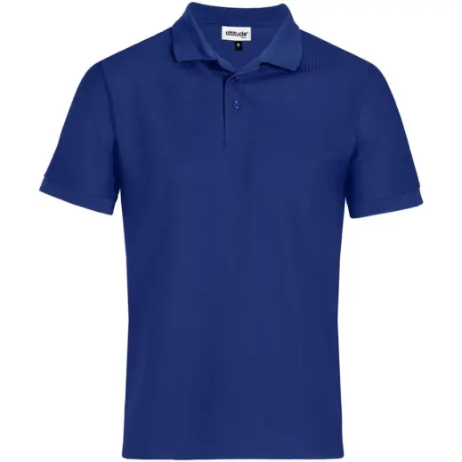 Mens Exhibit Golf Shirt Royal